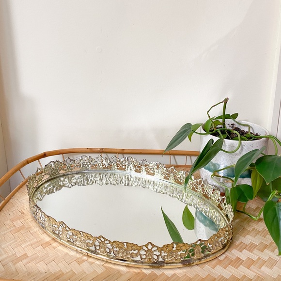 Vintage Bath Vintage Mid Century Vanity Mirror Tray Poshmark